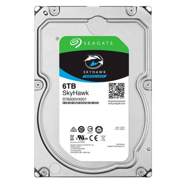 DISCO DURO 6TB SEAGATE SKYHAWK PARA DVR PC SATA