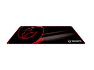 PAD MOUSE GAMBYTE BLAZE PRO GAMING XL 800MM X 300MM, MATERIAL GOMA ANTIDESLIZANTE, BORDE DE ALTA GAMA CON COSTURA EN COLO ROJO