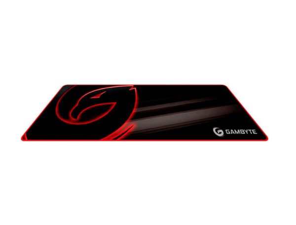 PAD MOUSE GAMBYTE BLAZE PRO GAMING XL 800MM X 300MM, MATERIAL GOMA ANTIDESLIZANTE, BORDE DE ALTA GAMA CON COSTURA EN COLO ROJO - Imagen 3