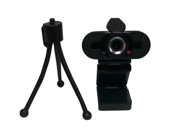 CAMARA WEB GAMBYTE, MICROFONO INCORPORADO, CONEXION USB, RESOLUCION 1920 X 1080P HD, COLOR NEGRO