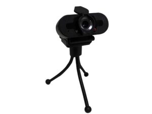 CAMARA WEB GAMBYTE, MICROFONO INCORPORADO, CONEXION USB, RESOLUCION 1920 X 1080P HD, COLOR NEGRO