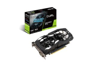 TARJETA DE VIDEO ASUS GTX1650 4GB GDDR6 NVIDIA DUAL 128BITS