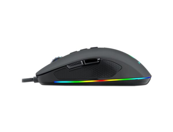 MOUSE ANTRYX KURTAMA GAMING, SENSOR HASTA 12400DPI, ILUMINACION RGB, CON 9 BOTONES, CONEXION USB, COLOR NEGRO - Imagen 4