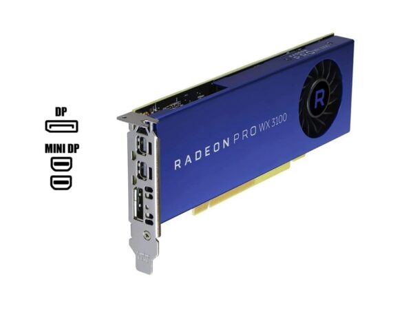 TARJETA DE VIDEO BIOSTAR RADEON PRO WX 3100 4GB GDDR5 128 BITS, 1 VENTILADOR - Imagen 4