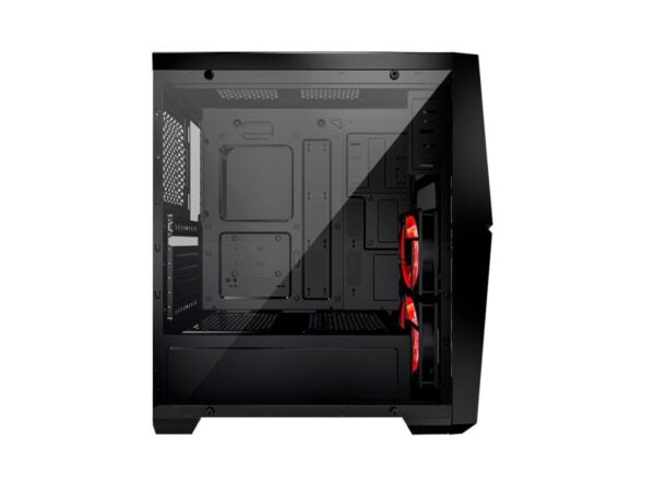 CASE GAMBYTE VADER, SIN FUENTE DE PODER COLOR NEGRO, 1 PANEL DE VIDRIO, LED COLOR ROJO (GTT1205A) - Imagen 4