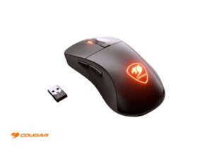 MOUSE INALAMBRICO COUGAR SURPASSION GAMING, HASTA 7200 DPI, CON RECEPTOR USB, DISEÑO ERGONOMICO, 4 BOTONES