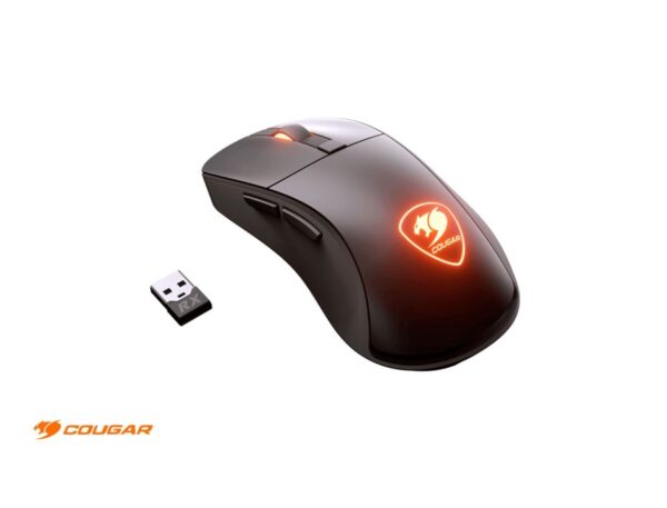 MOUSE INALAMBRICO COUGAR SURPASSION GAMING, HASTA 7200 DPI, CON RECEPTOR USB, DISEÑO ERGONOMICO, 4 BOTONES - Imagen 3