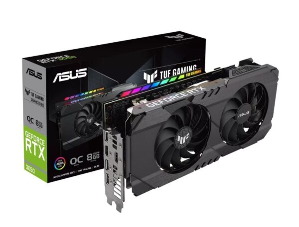 TARJETA DE VIDEO ASUS RTX3050 OC 8GB GDDR6 TUF - Imagen 3