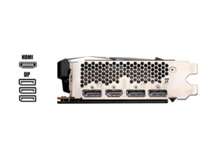 TARJETA DE VIDEO MSI RX 7600 MESH 8G, GDDR6 128 BITS, GRAFICO PARA VIDEOJUEGOS, 2 VENTILADORES PCI 4