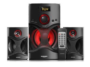 SUBWOOFER MICRONICS OLIMPO S7072B 70 WATTS | USB+SD+FM CON CONTROL CON ILUMINACION LED