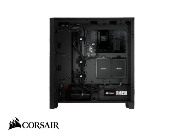 CASE CORSAIR ICUE 4000X RGB S/ FUENTE NEGRO 2 PANEL VIDRIO (CC-9011204-WW) - Imagen 4