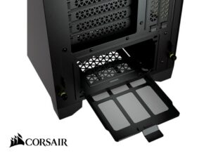 CASE CORSAIR ICUE 4000X RGB S/ FUENTE NEGRO 2 PANEL VIDRIO (CC-9011204-WW)