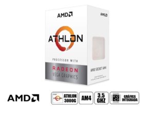 PROCESADOR AMD ATHLON 3000G 3.5GHZ - 5.0MB | AM4 (YD3000C6FHBOX)