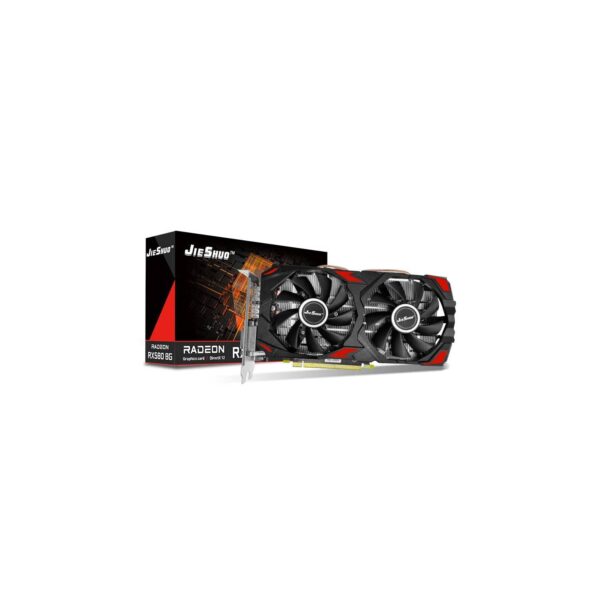 Tarjeta de video RADEON RX580 8GB GDDR5 jieshuo