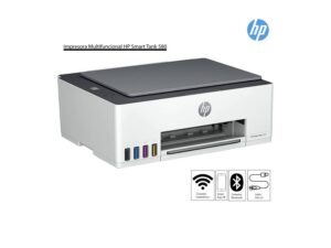 Impresora Todo-en-Uno HP Smart Tank 580 Multifuncional Inalámbrico