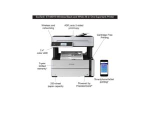 Impresora Epson ET-M3170 Monocromatica Wifi Red ADF