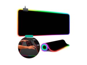 Pad Mouse Gaming RGB Con Switch de Cambio Alfombrilla PC 30x80x04cm