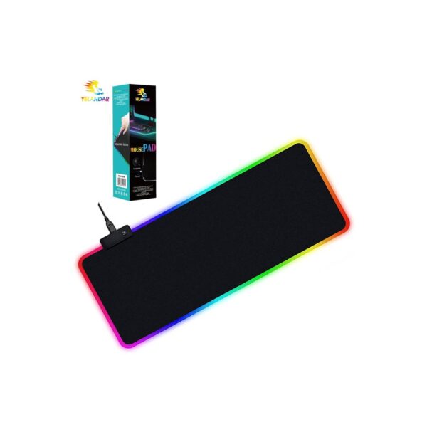 Pad Mouse Gaming RGB Con Switch de Cambio Alfombrilla PC 30x80x04cm - Imagen 2