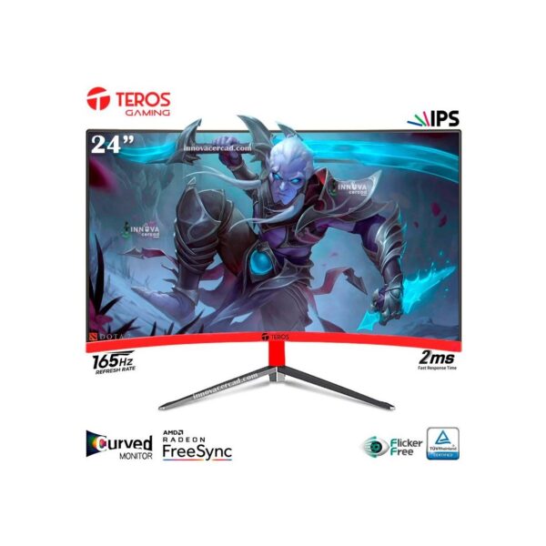 Monitor Teros CURVO TE-3132 24 FHD, IPS, 165HZ,2MS, AMD FreeSync