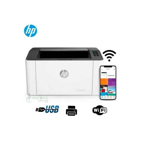 Impresora Hp Laser 107w Monocromática -Wifi