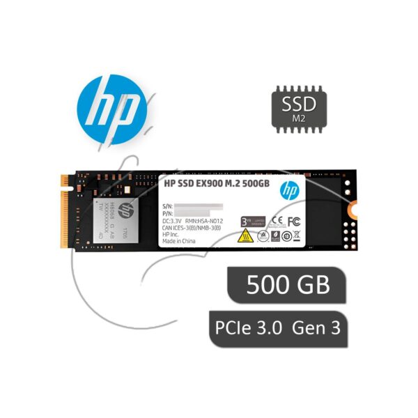 Unidad De Estado Solido Ssd Hp Ex900 500gb 2100 Mb/s M2