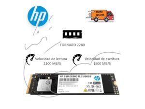 Unidad De Estado Solido Ssd Hp Ex900 500gb 2100 Mb/s M2