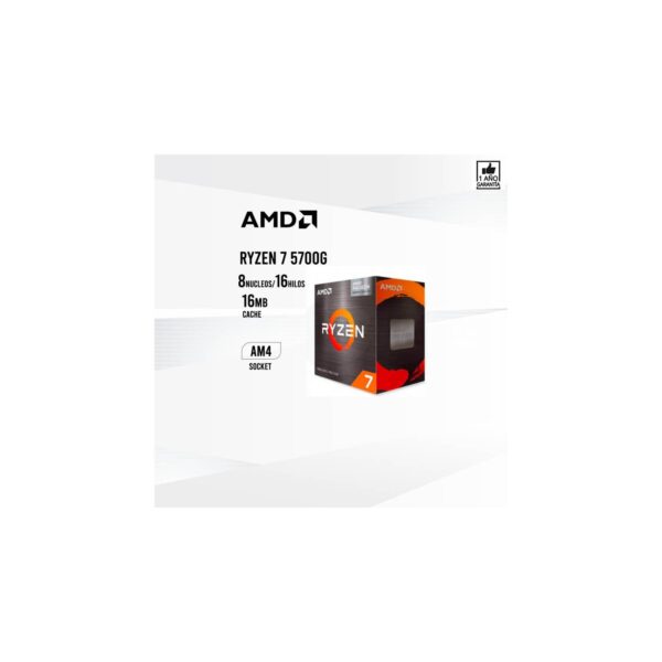 Computadora ryzen 7 5700g ram 16gb ssd 1TB monitor 27 full hd - Imagen 2