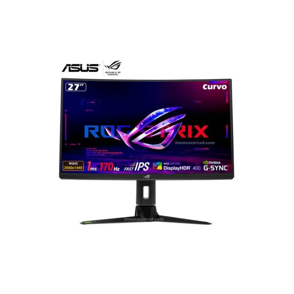 Monitor ASUS ROG Strix XG27AQV 27", WQHD, Fast IPS, 170 Hz, 1 ms GTG