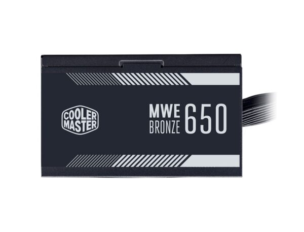 FUENTE DE PODER COOLER MASTER 650W BRONZE 80 PLUS - MWE, ATX NO MODULAR NEGRO (MPE-6501-ACAAB-US) - Imagen 3