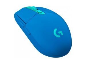 MOUSE INALAMBRICO LOGITECH LIGHTSPEED G305 GAMING, HASTA 12.000 DPI, CON RECEPTOR USB, DISEÑO ERGONOMICO, 6 BOTONES, BLUE