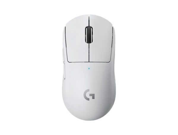 MOUSE INALAMBRICO LOGITECH G PRO X SUPERLIGHT GAMING HERO, HASTA 25,600 DPI, CON RECEPTOR USB, 5 BOTONES, WHITE