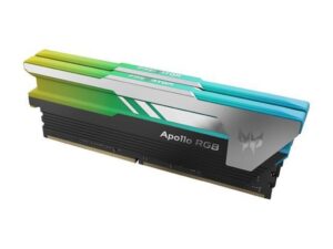 MEMORIA RAM PREDATOR APOLO DDR4 16GB (8GBX2), FRECUENCIA 3200 MHZ, BLACK CON ILUMINACION LED RGB, PARA PC DE ESCRITORIO