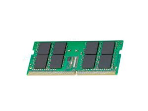 MEMORIA SODIMM KINGSTON DDR4 32GB FRECUENCIA 3200 MHZ, KVR32, PARA LAPTOP, COLOR VERDE