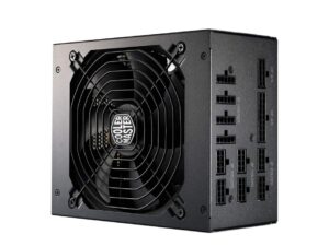 FUENTE DE PODER COOLER MASTER 1050W ATX, GOLD 80 PLUS, MWE V2 MODULAR, COLOR NEGRO (MPE-A501-AFCAG-3U2)