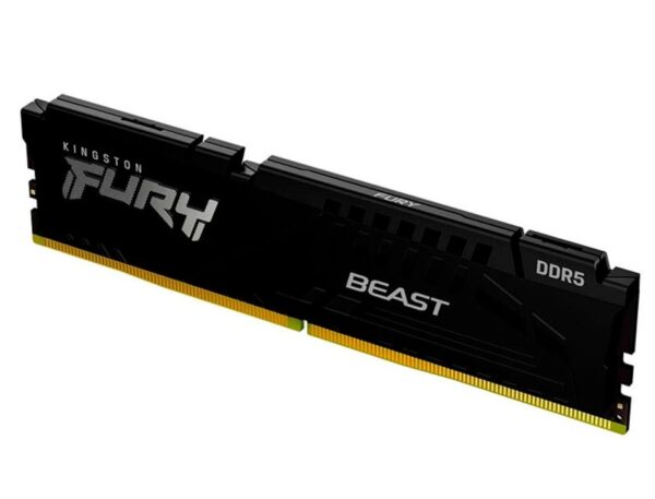 MEMORIA RAM KINGSTON DDR5 8GB, FRECUENCIA 5200 MHZ, FURY BEAST NEGRO, PARA COMPUTADORA DE ESCRITORIO - Imagen 4