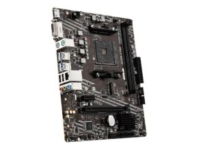 PLACA MADRE MSI A520M-A PRO, PARA PROCESADORES AMD RYZEN AM4, 2 RANURAS DE MEMORIA DDR4 HASTA 64GB BUSS 4600 MHZ, G4000 5000 (911-7C96-031)