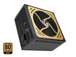 FUENTE DE PODER GAMBYTE 850W ATX, GOLD 80 PLUS, NO MODULAR, COLOR NEGRO (GI-XZ850W-GC)