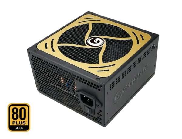 FUENTE DE PODER GAMBYTE 850W ATX, GOLD 80 PLUS, NO MODULAR, COLOR NEGRO (GI-XZ850W-GC) - Imagen 2