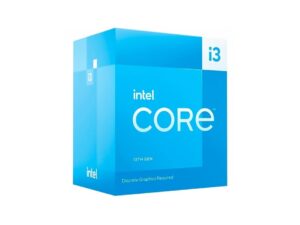 PROCESADOR INTEL CORE I3 13100F 3.4GHZ HASTA 4.50GHZ, 12MB, 4 NULEOS, NO TIENE GRAFICA INTEGRADO, LGA 1700 (BX8071513100F)