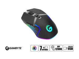 COMBO 4 EN UNO GAMBYTE BATTLECRUISER, TECLADO CON ILUMINACION RGB, MOUSE ILUMINACION RGB, AURICULAR NEGRO RGB, PAD MOUSE, USB