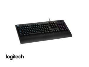 TECLADO LOGITECH GAMER G213 PRODIGY, CON ILUMINACION RGB LED, SWITCH BLUE