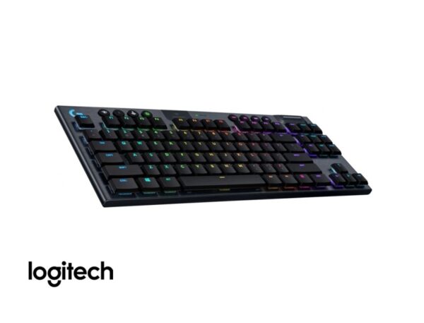 TECLADO LOGITECH INALAMBRICO GAMING MECANICO G915 TKL | LED- RG | |SWITCH BROWN - Imagen 4