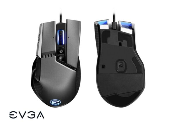 MOUSE EVGA X17 GAMING, SENSOR HASTA 16,000 DPI, ILUMINACION RGB, CON 10 BOTONES, CONEXION USB, COLOR GRIS - Imagen 4