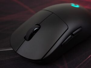 MOUSE LOGITECH G PRO WIRELESS GAMING, SENSOR HASTA 25,000 DPI, ILUMINACION RGB, CON 7 BOTONES, CONEXION USB, COLOR NEGRO