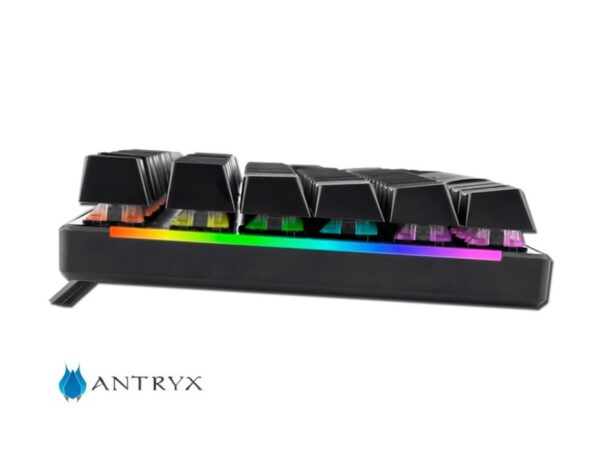 TECLADO ANTRYX MECANICO CHROME STORM MK850 | SWITCH RED - Imagen 3