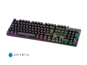 TECLADO ANTRYX MECANICO CHROME STORM MK850 | SWITCH RED