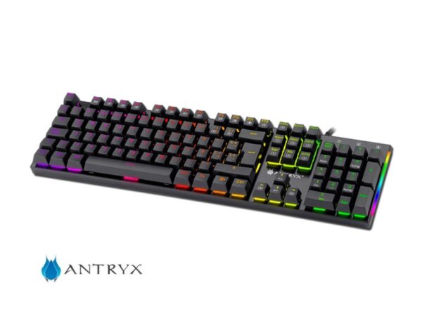 TECLADO ANTRYX MECANICO CHROME STORM MK850 | SWITCH RED - Imagen 2