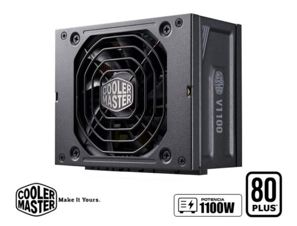 FUENTE COOLER MASTER 1100W PLATINUM 80 PLUS - V SFX, MINI, MODULAR