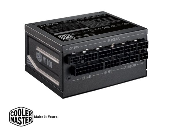 FUENTE COOLER MASTER 1100W PLATINUM 80 PLUS - V SFX, MINI, MODULAR - Imagen 3