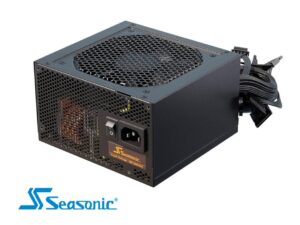 FUENTE DE PODER SEASONIC 850W ATX, BRONZE 80 PLUS B12, NO MODULAR, COLOR NEGRO (A851BCAFH)